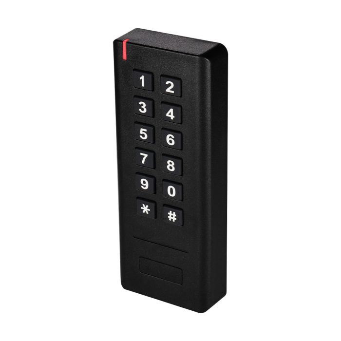 Клавіатура бездротова зі зчитувачем EM-Marine Trinix TRK-2201WR Black