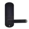 Замок біометричний автономний Trinix TRL-5107BTF Black Left з Bluetooth, зчитувачем відбитків пальців і карт Mifare