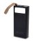 Повербанк 20000mAh Power Bank Kraft TPB-2320 Black 22.5W QC3.0 LED-ліхтар