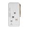 Повербанк 20000mAh Power Bank Kraft KPB-1120L White LED-ліхтар