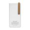 Повербанк 40000mAh Power Bank Kraft KPB-2340FCL White 22.5W QC3.0 LED-ліхтар