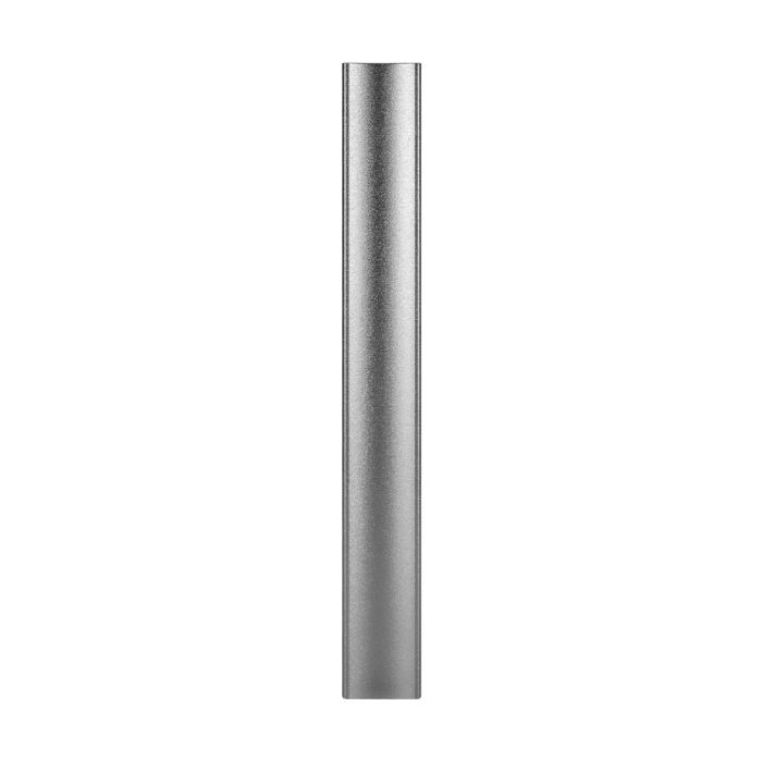 Повербанк з сонячною панеллю 20000mAh Power Bank Kraft KPB-1020SLIM Silver LED-ліхтар