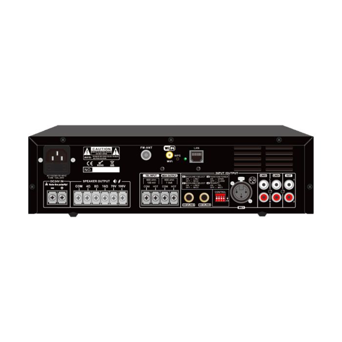 Мікшуючий підсилювач CMX EA-120W, 1 зона, Wi-Fi, 19''