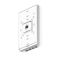 Точка доступу настінна WiFi 5 Cudy AP1300 Wall з підтримкою Mesh дводіапазонна гігабітна AC1200