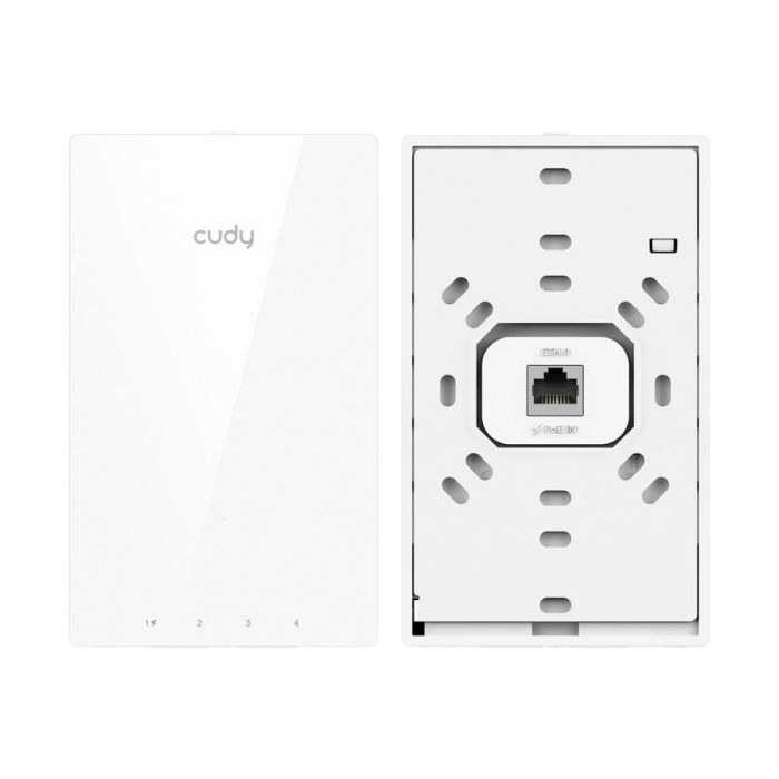 Точка доступу настінна WiFi 5 Cudy AP1300 Wall з підтримкою Mesh дводіапазонна гігабітна AC1200