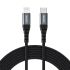 Кабель Choetech IP0041 Black Type-C to Lightning MFI 2m