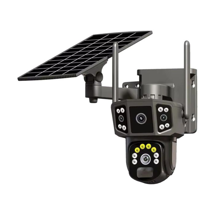 IP PTZ-відеокамера автономна з 4G та сонячною панеллю 3Mp+3Mp Light Vision VLC-9230IG/2C3S (Solar) f=4mm, на акумуляторних батареях