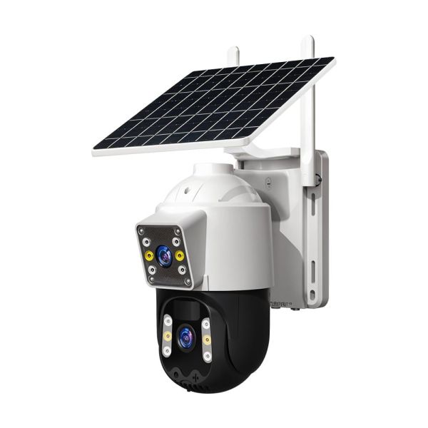 IP PTZ-відеокамера автономна з 4G та сонячною панеллю 3Mp+3Mp Light Vision VLC-9530IG/2C3S (Solar) f=4mm, на акумуляторних батареях