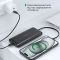Повербанк 10000mAh Choetech B654 Black 22.5W QC3.0 PD3.0 вбудовані кабелі Type-C та Lightning