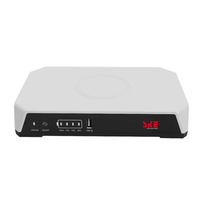 Джерело безперебійного живлення Mini UPS SKE POE-36E-LFP 48V 20000mAh 5V/9V/12V/24V/48V/PoE, LiFePO4 4*5Ah, для роутера і медіаконвертера