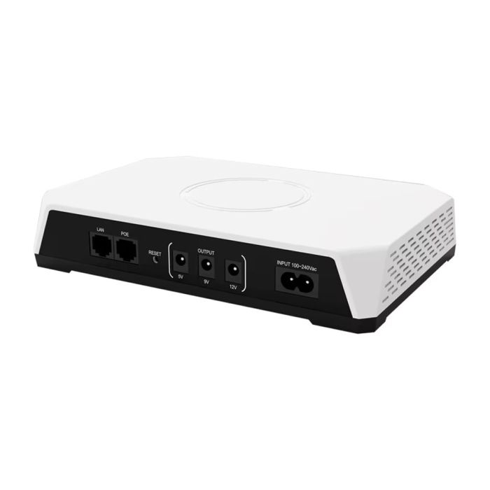 Джерело безперебійного живлення Mini UPS SKE POE-36E-LFP 48V 20000mAh 5V/9V/12V/24V/48V/PoE, LiFePO4 4*5Ah, для роутера і медіаконвертера