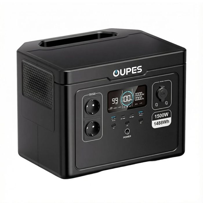 Портативна зарядна станція OUPES S015 (Exodus) 1500W 1488Wh LiFePO4