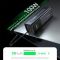 Повербанк 20000mAh Choetech B1012 Grey 100W з EU адаптером QC3.0 PD3.0, вбудований кабель