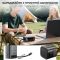 Повербанк 20000mAh Choetech B815 Grey 130W QC3.0 PD3.0 TFT Smart дисплей, вбудований кабель