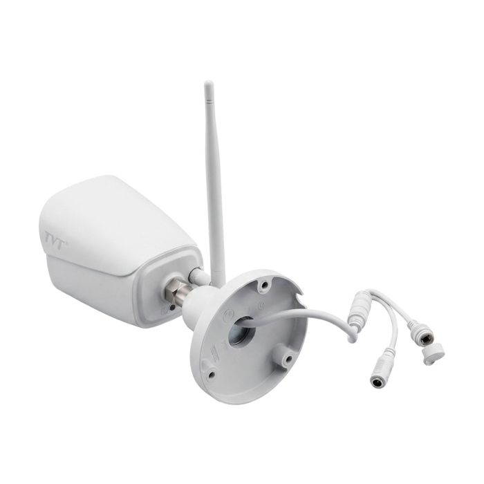 Комплект IP-відеонагляду з WiFi на 4 камери TVT TD-P0804W1-001: 4 циліндричні 4Mp WiFi IP-відеокамери + 8-канальний 8Mp WiFi IP-відеореєстратор