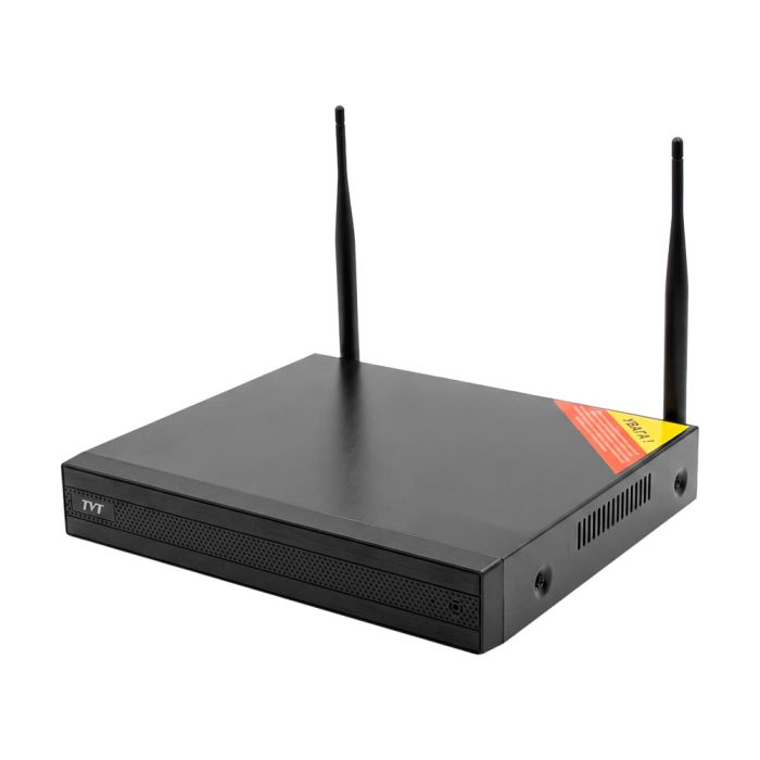 Комплект IP-відеонагляду з WiFi на 4 камери TVT TD-P0804W1-001: 4 циліндричні 4Mp WiFi IP-відеокамери + 8-канальний 8Mp WiFi IP-відеореєстратор