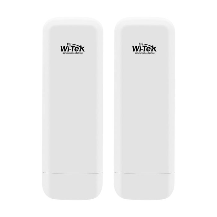 Комплект бездротового моста WiFi Wi-Tek WI-CPE800-KIT V3 5GHz, 867Mbps, 5km, 2x1000Mbps, PoE IN/LAN OUT, Cloud