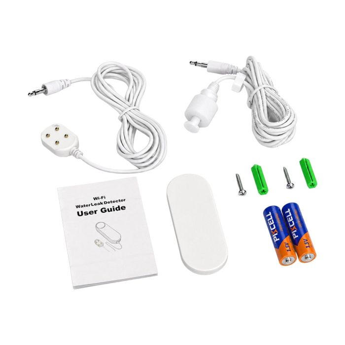 Бездротовий автономний датчик затоплення з сиреною 90dB з WiFi Trinix TRX-WL07(WiFi)
