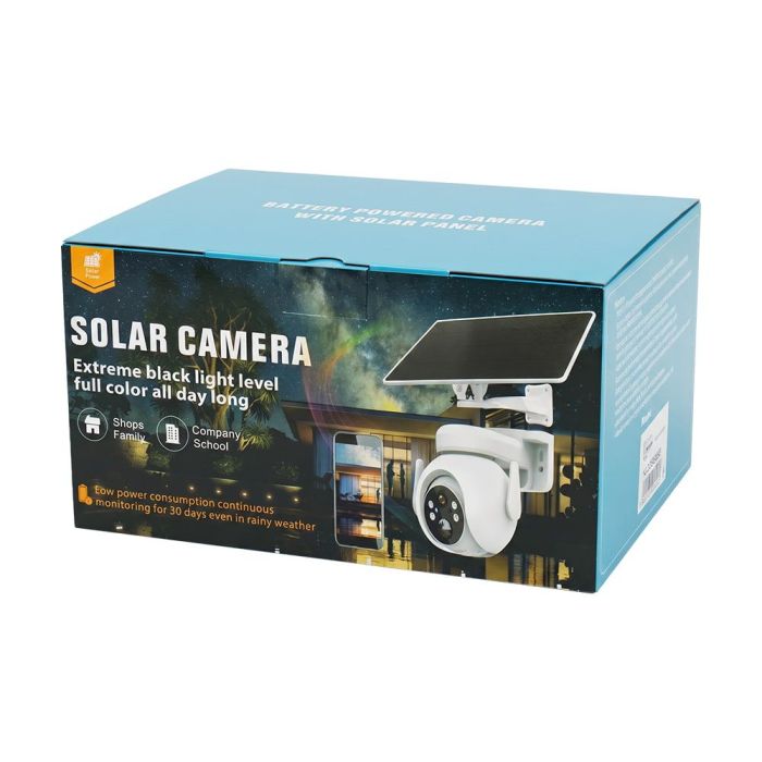 IP PTZ-відеокамера автономна з WiFi та сонячною панеллю 3Mp Light Vision VLC-6103HWS (Solar) (CareCam Pro) f=4mm, на акумуляторних батареях