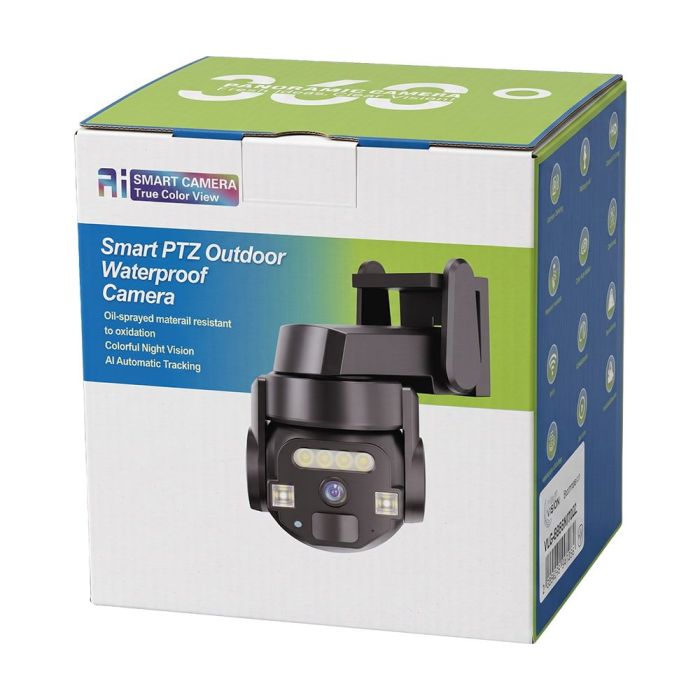 IP PTZ-відеокамера з WiFi 6Mp (2*3Mp) Light Vision VLC-9606WI10ZL (CareCam Pro) f=4+8mm, ІЧ+LED-підсвічування, з мікрофоном