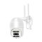 IP PTZ-відеокамера з WiFi 6Mp (2*3Mp) Light Vision VLC-9106WI10ZL (CareCam Pro) f=4+8mm, ІЧ+LED-підсвічування, з мікрофоном