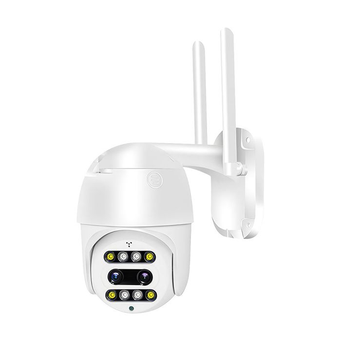 IP PTZ-відеокамера з WiFi 6Mp (2*3Mp) Light Vision VLC-9106WI10ZL (CareCam Pro) f=4+8mm, ІЧ+LED-підсвічування, з мікрофоном