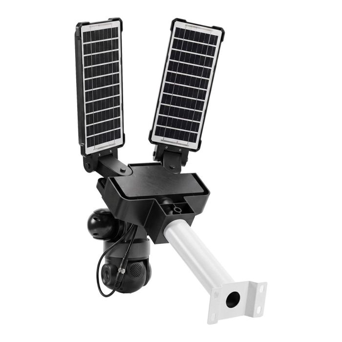 IP PTZ-відеокамера автономна з 4G, прожектором та сонячною панеллю 3Mp+3Mp+3Mp Light Vision VLC-1223IGL/3C (Lamp+Solar) f=4mm, на акумуляторних батареях