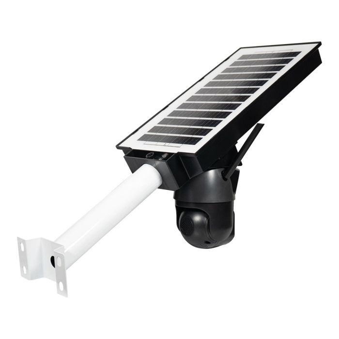IP PTZ-відеокамера автономна з WiFi, прожектором та сонячною панеллю 3Mp+3Mp+3Mp Light Vision VLC-1030WIA10ZL/2C (Lamp+Solar) f=4mm, на акумуляторних батареях