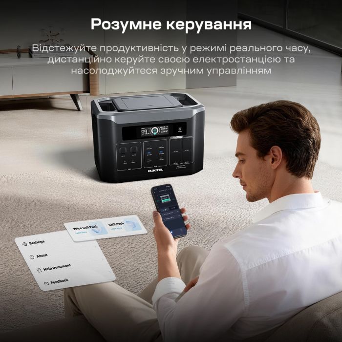 Портативна зарядна станція OUKITEL BP3000E 3200W 2048Wh