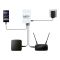Джерело безперебійного живлення з блоком живлення Mini UPS WGP UPS103C Quick Charge 20000mAh 5V/12V/12V, Li-ion 4*5Ah, для роутера та оптичного терміналу. Блок живлення 12/3А (36W)