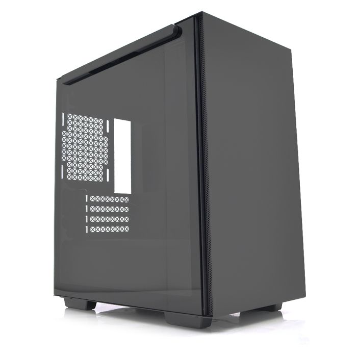 Корпус DeepCool 110Limiteb - 0.5mm ABS+SPCC+загартоване скло, ITX, 1x3.0 USB+1x2.0 USB+Audio, Video card≤320mm, (400x225x431mm), без БП, Black