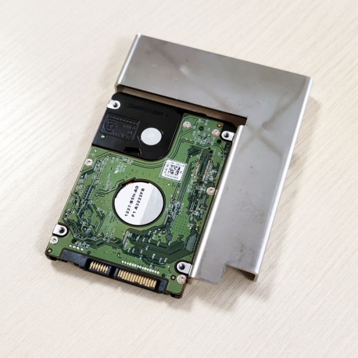 Адаптер-перехідник 2.5" to 3.5" SSD SAS SATA для серверів, нержавіюча сталь