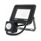 Прожектор SLIM SENSOR LED RITAR RT-FLOOD/MS10A, 10W, 12xSMD2835, IP65, 1000Lm, 6500K (100%), PF>0.9 Ra>70, 80*90*25mm