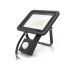 Прожектор SLIM SENSOR LED RITAR RT-FLOOD/MS30A, 30W, 36xSMD2835, IP65, 3000Lm, 6500K (100%), PF>0.9  Ra>70, 185*200*25mm