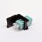 Модуль LANS LC Duplex MM Aqua (OM3/4), з шторками, Corning