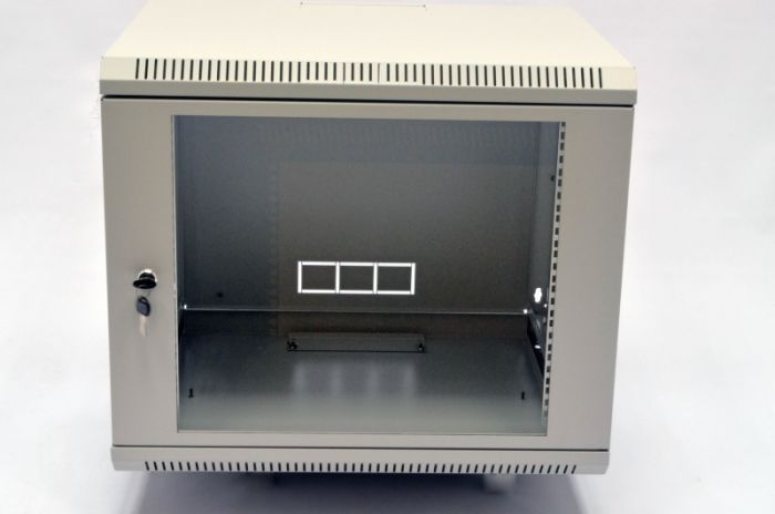 Шафа 9U, 600х350х507 мм (Ш*Г*В), акрилове скло