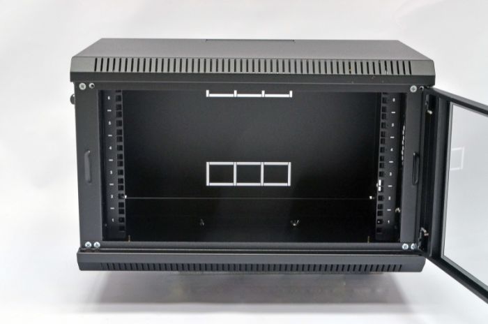 Шафа 6U, 600х350х373 мм (Ш*Г*В), акрилове скло