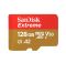 Карта пам'яті microSDXC (UHS-1 U3) SanDisk Extreme For Action Cams and Drones A2 128Gb class 10 V30 (R190MB/s,W90MB/s) (adapter) (SDSQXAA-128G-GN6AA)