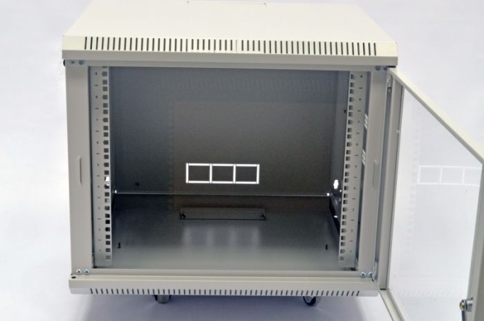 Шафа 9U, 600х350х507 мм (Ш*Г*В), акрилове скло