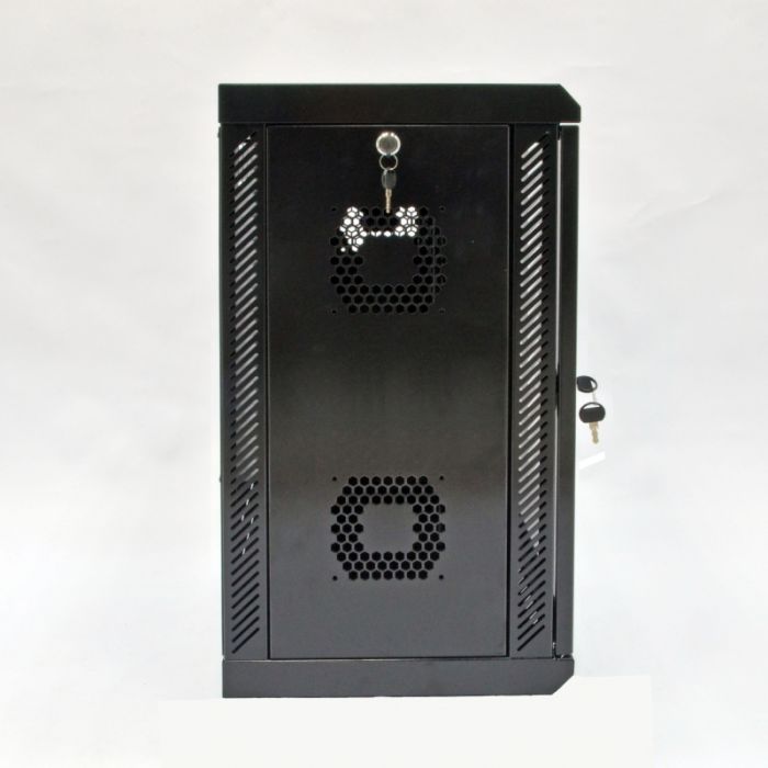 Шафа 12U, 19", 600х350х640 мм (Ш*Г*В), акрилове скло