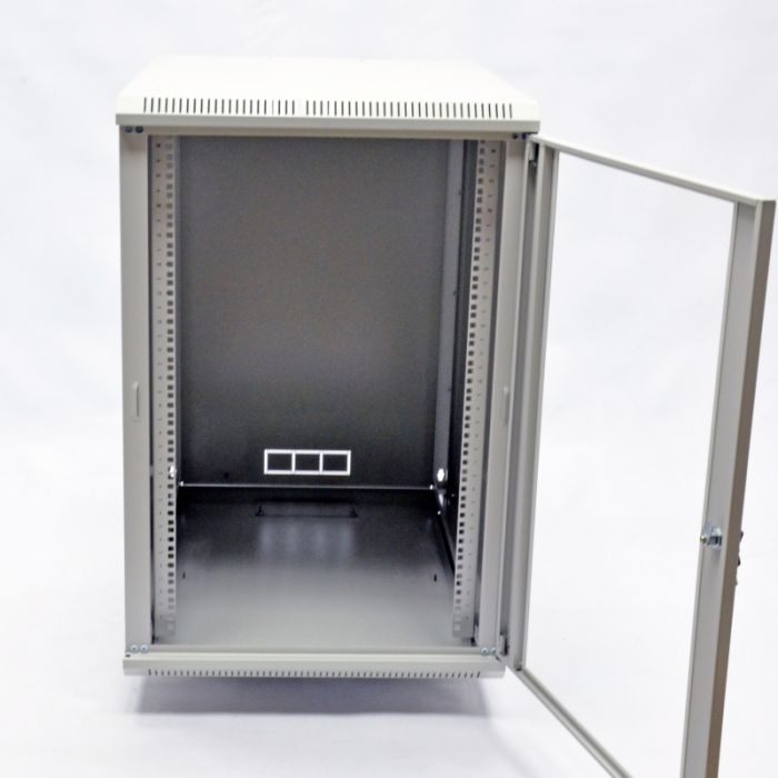 Шафа 18U, 600х800х907 мм (Ш*Г*В), акрилове скло