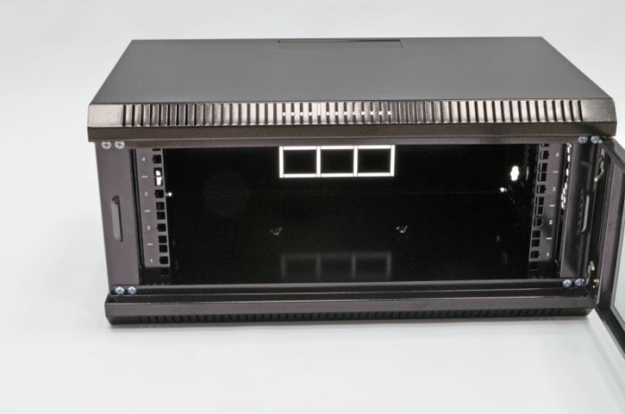 Шафа 4U, 600х350х284 мм (Ш*Г*В), акрилове скло