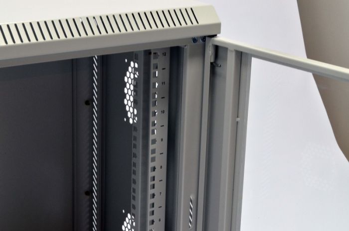 Шафа 12U, 600х350х640 мм (Ш*Г*В), акрилове скло