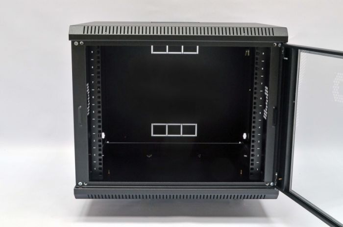 Шафа 9U, 600х600x507 мм (Ш*Г*В), акрилове скло