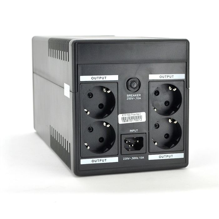 ДБЖ Ritar RTP1000 (600W) Proxima-D, LCD, AVR, 3st, 4xSCHUKO socket, 2x12V7Ah, plastik Case ( 460 x 225 X 245 ) 9,4 кг Q2