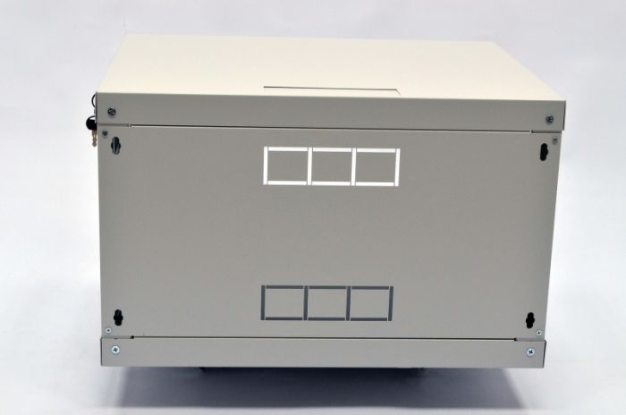 Шафа 6U, 600х350х373 мм (Ш*Г*В), акрилове скло