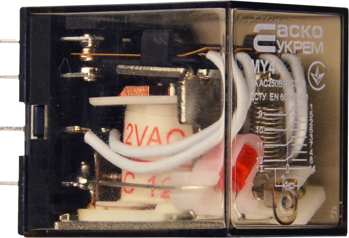 Реле МY4 (AC 12 V)