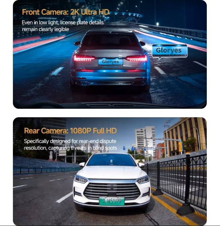 Автомобільний відеореєстратор VStarcam M7 (4G, GPS, DualCam)