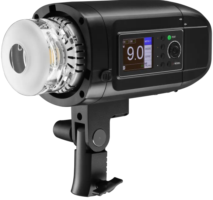 Студійний спалах з батарейкою HD-400 TTL Pro, 400 Вт
