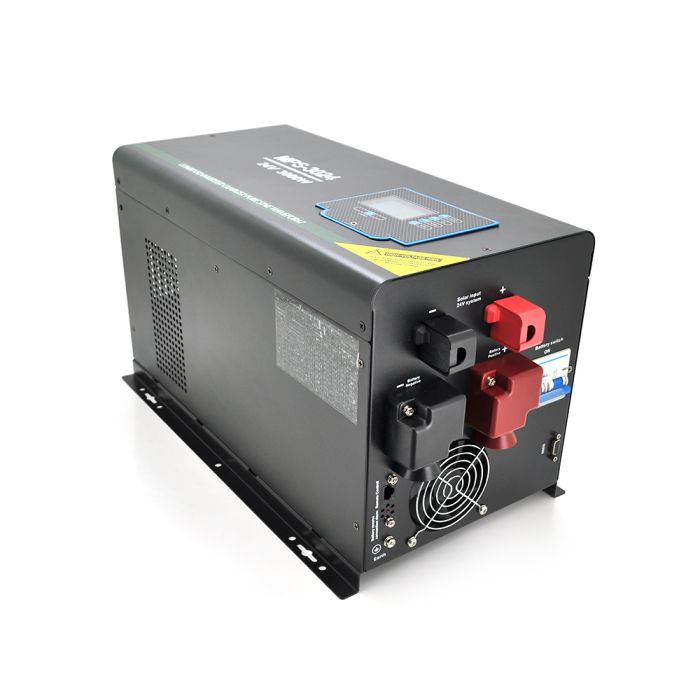 Гібридний інвертор RITAR RTSWm-MPPT-MPS-2012, 2000W, 12V, ток заряда 45 A, 160-275V, MPPT (45А, 15-100 Vdc)